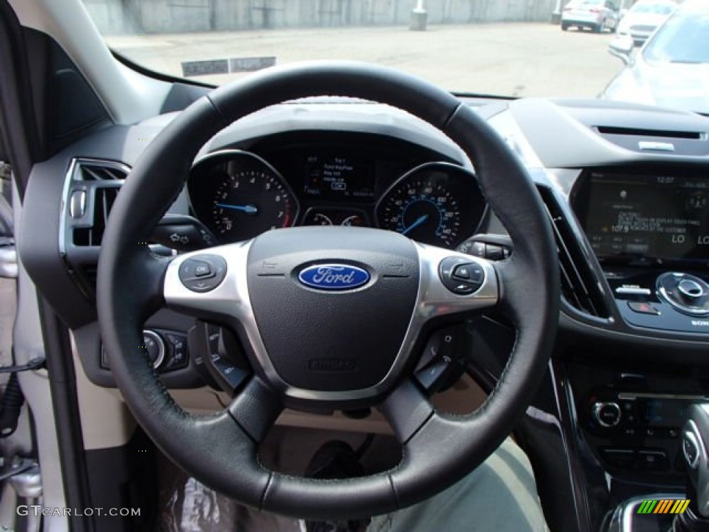 2014 Ford Escape Titanium 2.0L EcoBoost 4WD Steering Wheel Photos