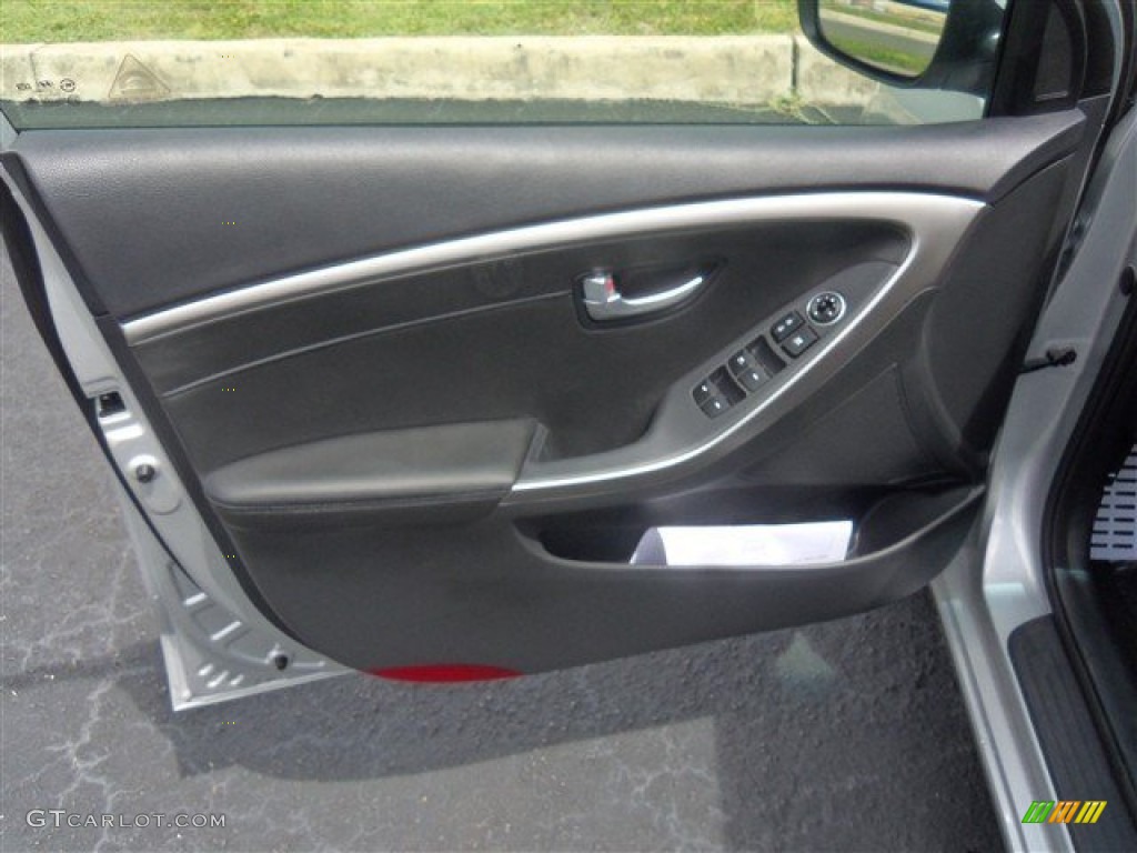 2013 Elantra GT - Silver / Black photo #4