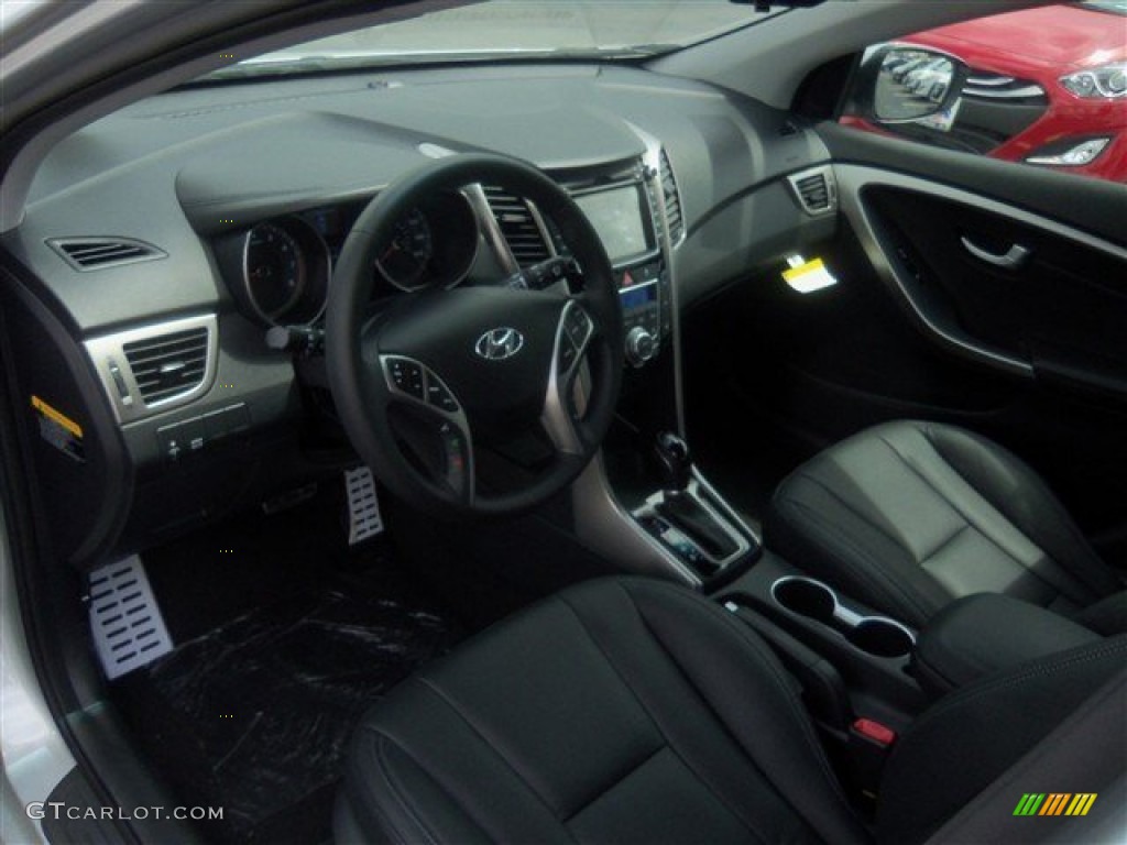 2013 Elantra GT - Silver / Black photo #5