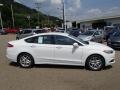 2013 Oxford White Ford Fusion SE  photo #1