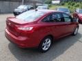 2013 Ruby Red Ford Focus SE Sedan  photo #8