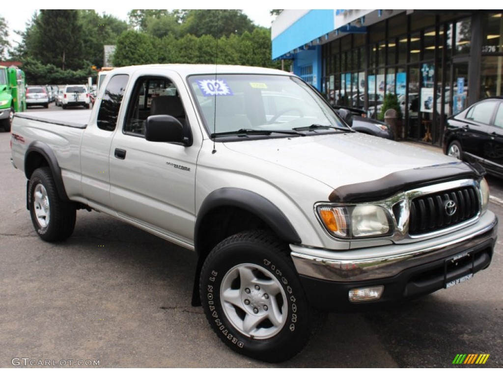 2002 Tacoma V6 TRD Xtracab 4x4 - Lunar Mist Metallic / Charcoal photo #1