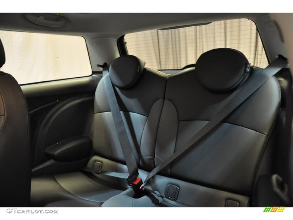 2010 Cooper Hardtop - Sparkling Silver Metallic / Grey/Carbon Black photo #25