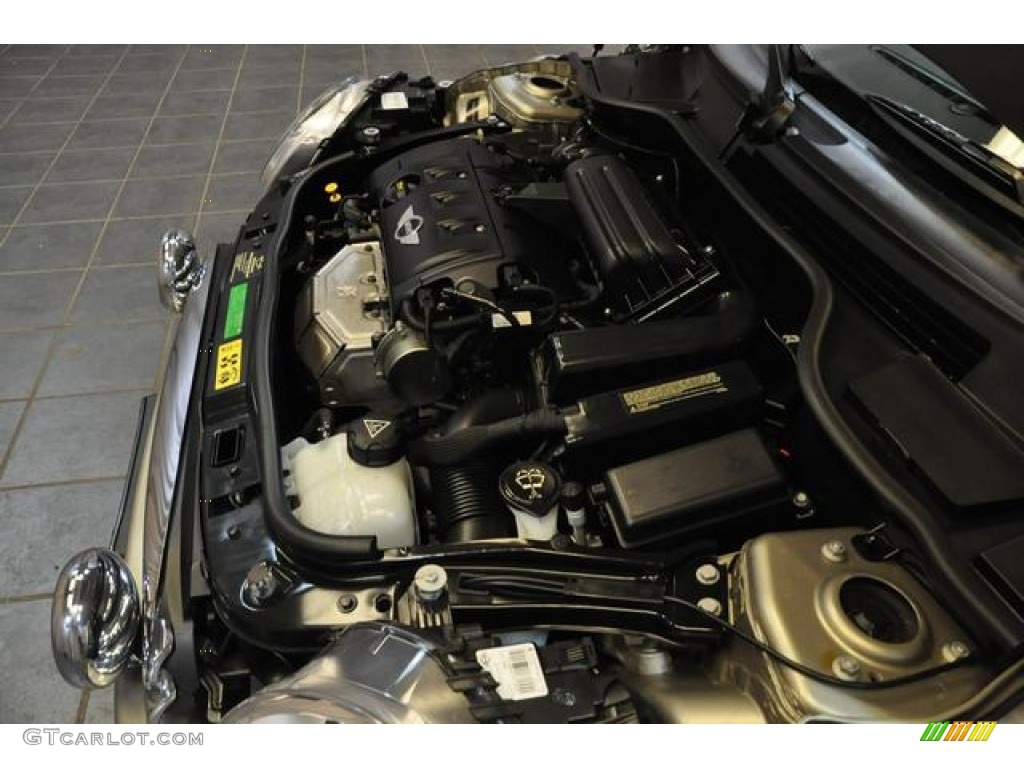 2010 Cooper Hardtop - Sparkling Silver Metallic / Grey/Carbon Black photo #30