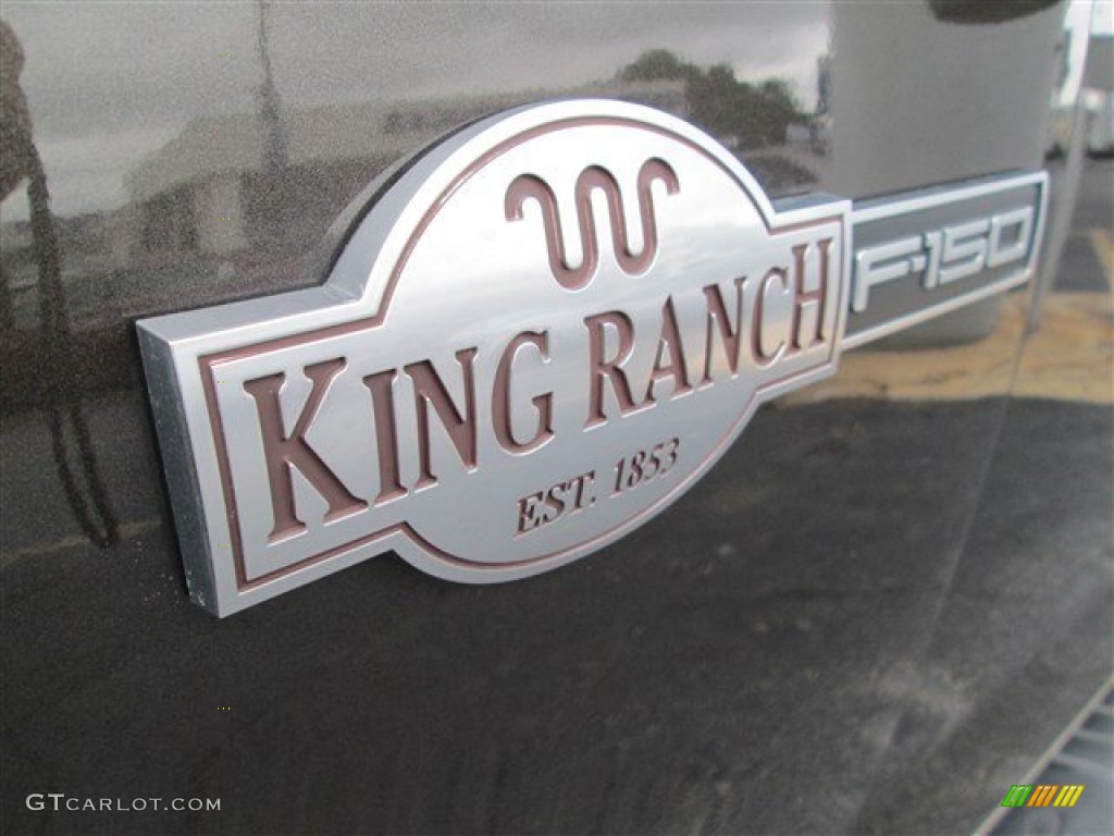 2007 F150 King Ranch SuperCrew - Dark Stone Metallic / Castano Brown Leather photo #4