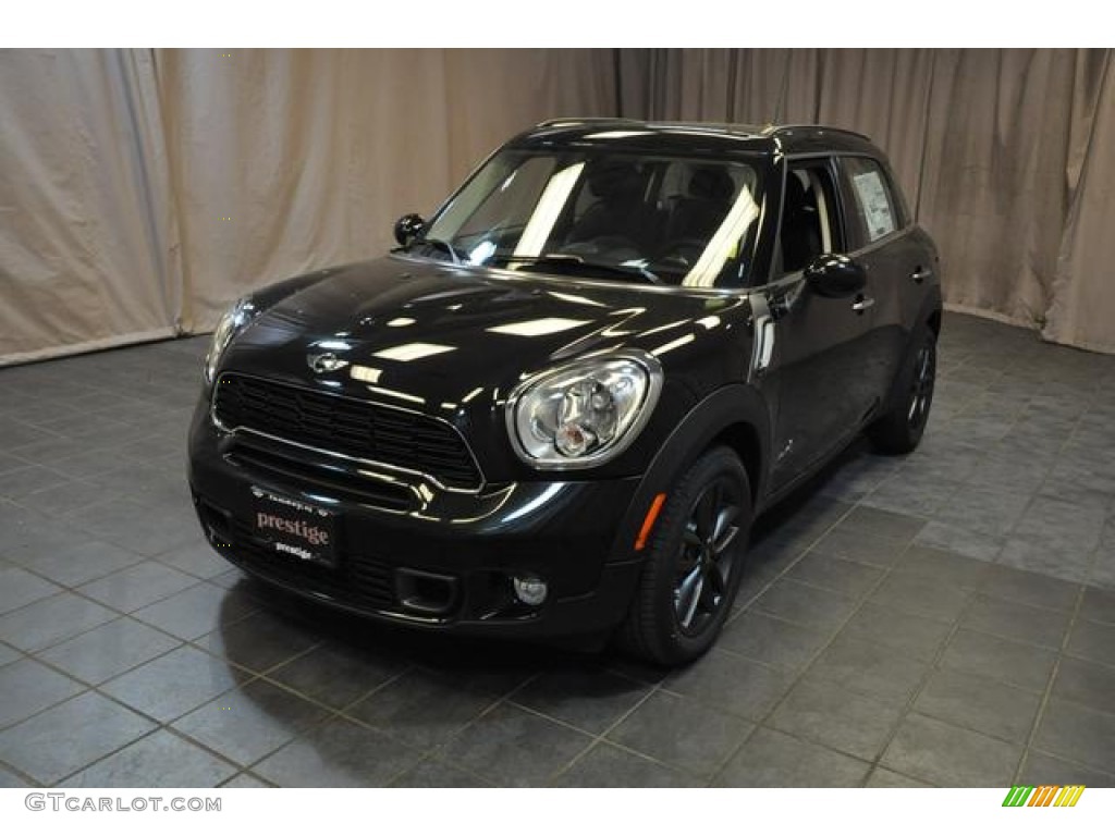 2013 Cooper S Countryman ALL4 AWD - Absolute Black / Carbon Black photo #1