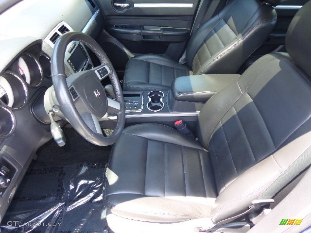 2010 Charger R/T - Deep Water Blue Pearl / Dark Slate Gray photo #11