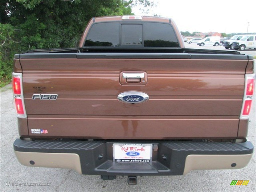 2011 F150 Lariat SuperCrew - Golden Bronze Metallic / Pale Adobe photo #5