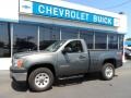 Storm Gray Metallic 2011 GMC Sierra 1500 Regular Cab 4x4