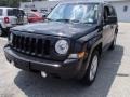 2011 Brilliant Black Crystal Pearl Jeep Patriot Latitude 4x4  photo #1