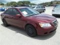 2009 Dark Cherry Red Hyundai Sonata GLS  photo #5