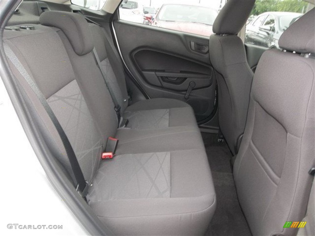 2014 Fiesta S Sedan - Ingot Silver / Charcoal Black photo #10