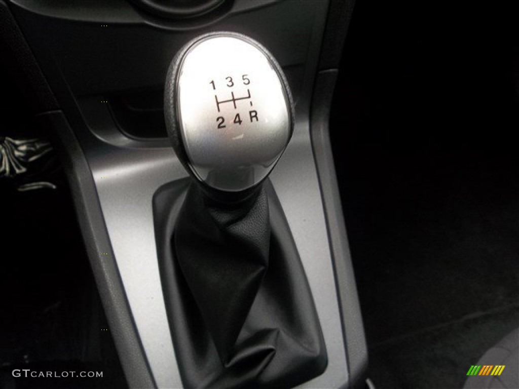 2014 Fiesta S Sedan - Ingot Silver / Charcoal Black photo #20