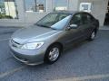 Magnesium Metallic - Civic Hybrid Sedan Photo No. 2