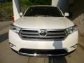 2013 Blizzard White Pearl Toyota Highlander Limited 4WD  photo #6