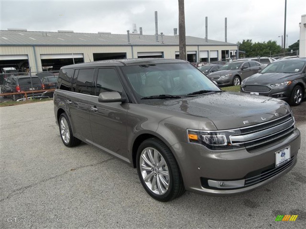 2014 Flex Limited EcoBoost AWD - Mineral Gray / Dune photo #6