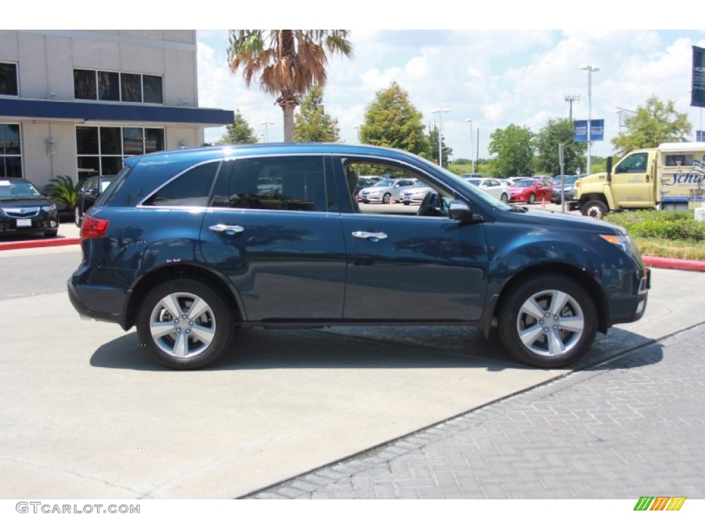 Bali Blue Pearl 2012 Acura MDX SH-AWD Technology Exterior Photo #83495893
