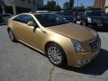 Summer Gold Metallic 2013 Cadillac CTS Coupe Exterior