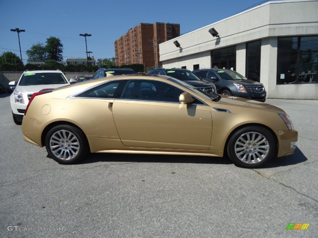 Summer Gold Metallic 2013 Cadillac CTS Coupe Exterior Photo #83495941