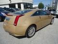Summer Gold Metallic 2013 Cadillac CTS Coupe Exterior