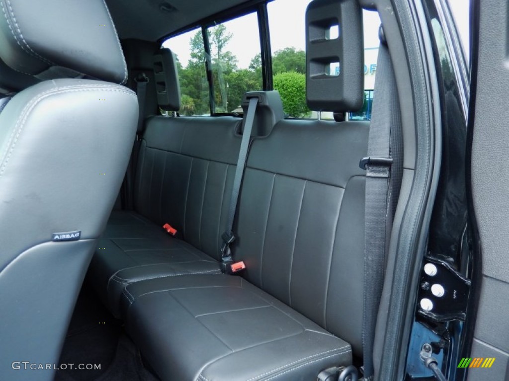 2011 Ford F250 Super Duty Lariat SuperCab Rear Seat Photos