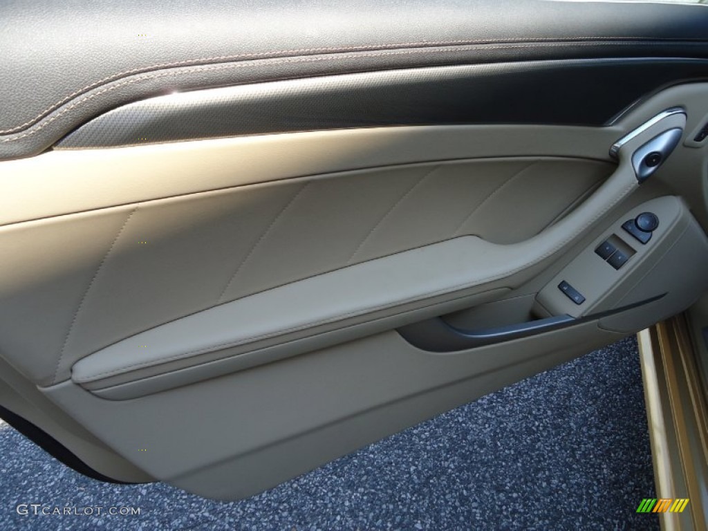 2013 CTS Coupe - Summer Gold Metallic / Cashmere/Ebony photo #18