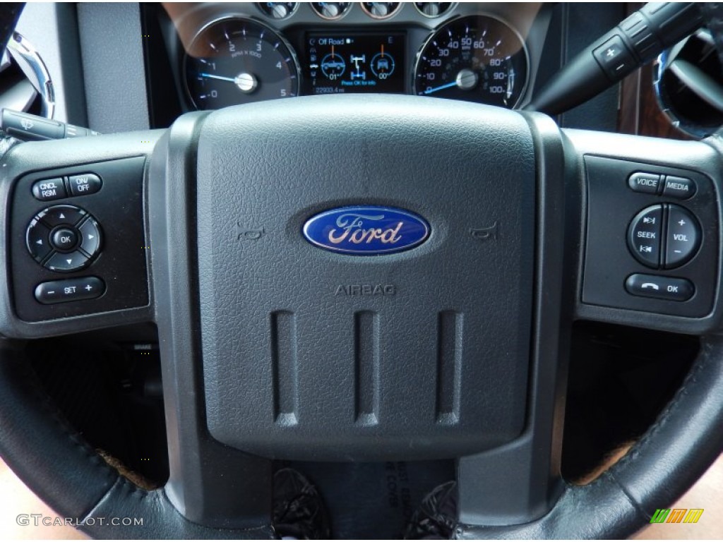 2011 Ford F250 Super Duty Lariat SuperCab Controls Photos