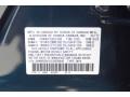 B552P: Bali Blue Pearl 2012 Acura MDX SH-AWD Technology Color Code
