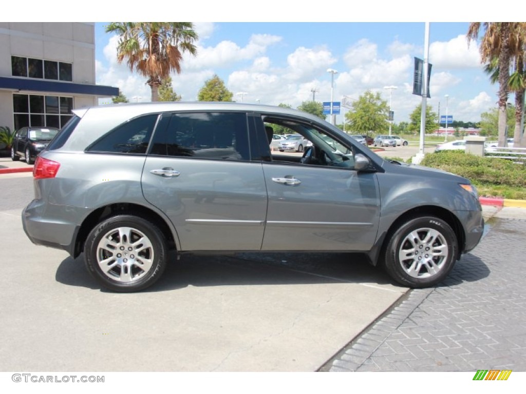 Sterling Gray Metallic 2009 Acura MDX Standard MDX Model Exterior Photo #83496493