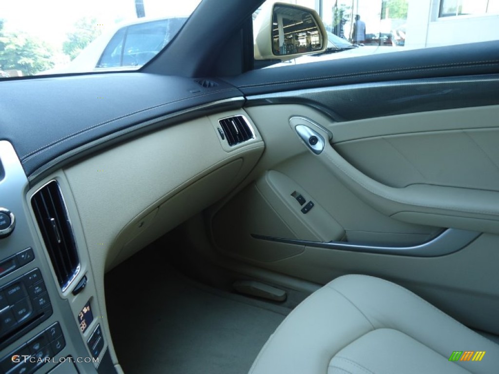 2013 CTS Coupe - Summer Gold Metallic / Cashmere/Ebony photo #35