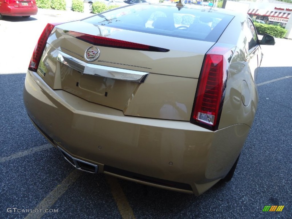 2013 CTS Coupe - Summer Gold Metallic / Cashmere/Ebony photo #45