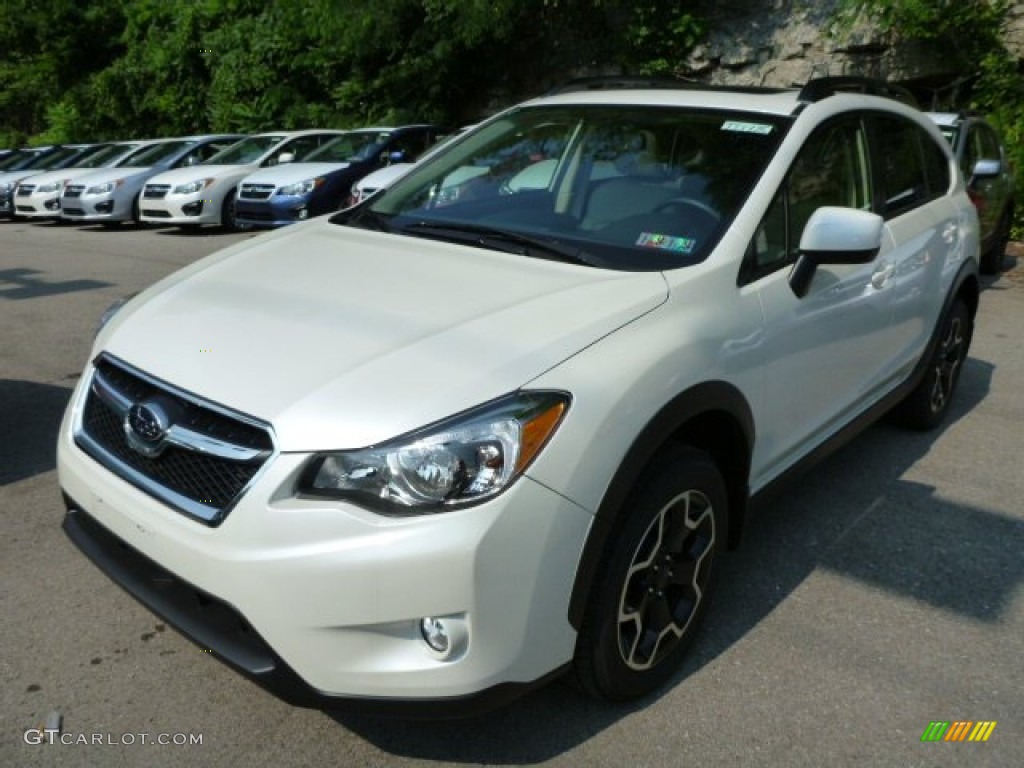 2013 XV Crosstrek 2.0 Premium - Satin White Pearl / Ivory photo #10