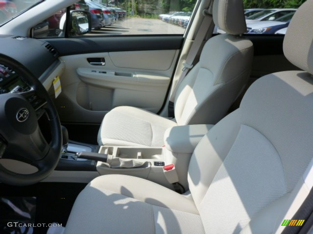 2013 XV Crosstrek 2.0 Premium - Satin White Pearl / Ivory photo #12