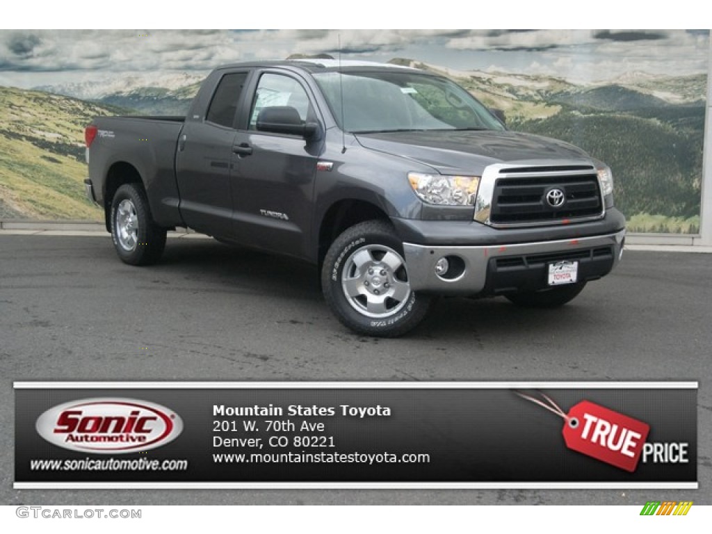 2013 Tundra Double Cab 4x4 - Magnetic Gray Metallic / Graphite photo #1