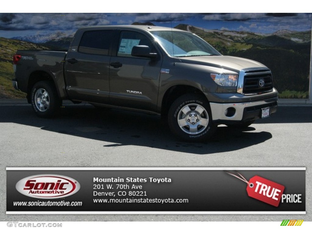 2013 Tundra TRD CrewMax 4x4 - Pyrite Mica / Graphite photo #1