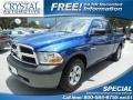 2010 Deep Water Blue Pearl Dodge Ram 1500 ST Quad Cab  photo #1