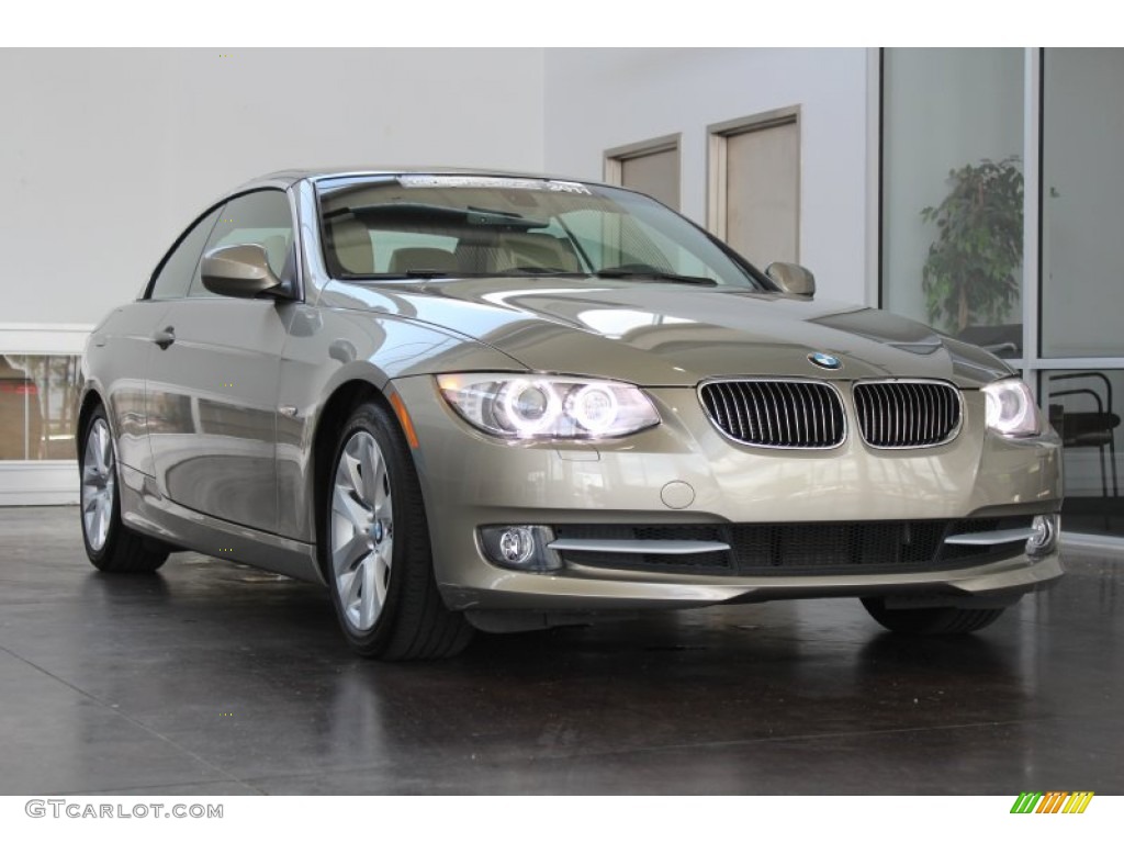 Platinum Bronze Metallic 2011 BMW 3 Series 328i Convertible Exterior Photo #83501829