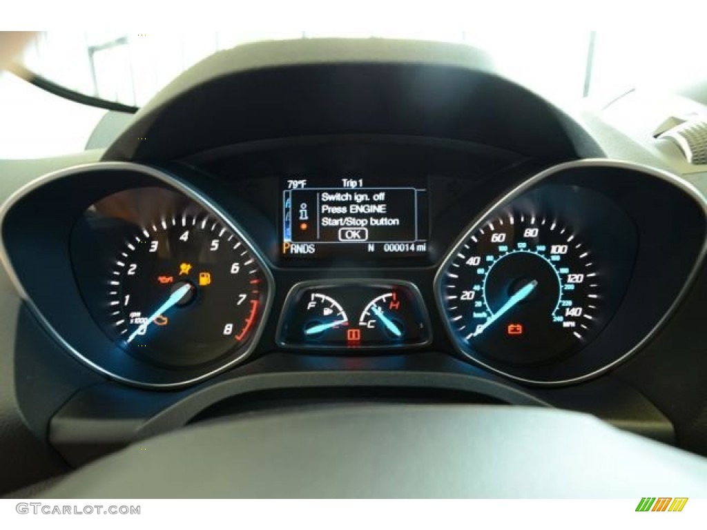 2014 Ford Escape Titanium 2.0L EcoBoost Gauges Photo #83502702