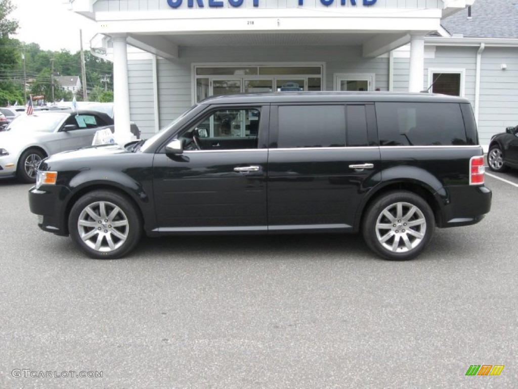 2010 Flex Limited AWD - Tuxedo Black / Charcoal Black photo #4