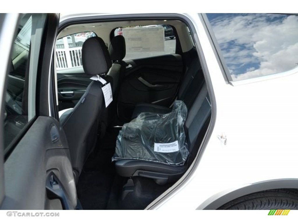 2013 Escape SE 2.0L EcoBoost 4WD - Oxford White / Charcoal Black photo #12