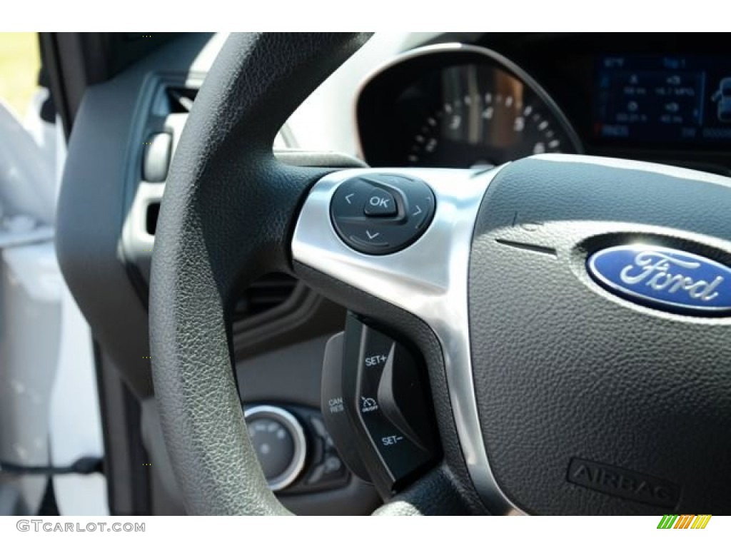 2013 Escape SE 2.0L EcoBoost 4WD - Oxford White / Charcoal Black photo #24