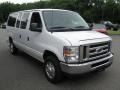 Oxford White 2010 Ford E Series Van E350 XLT Passenger