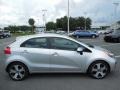 Bright Silver 2012 Kia Rio Rio5 EX Hatchback Exterior