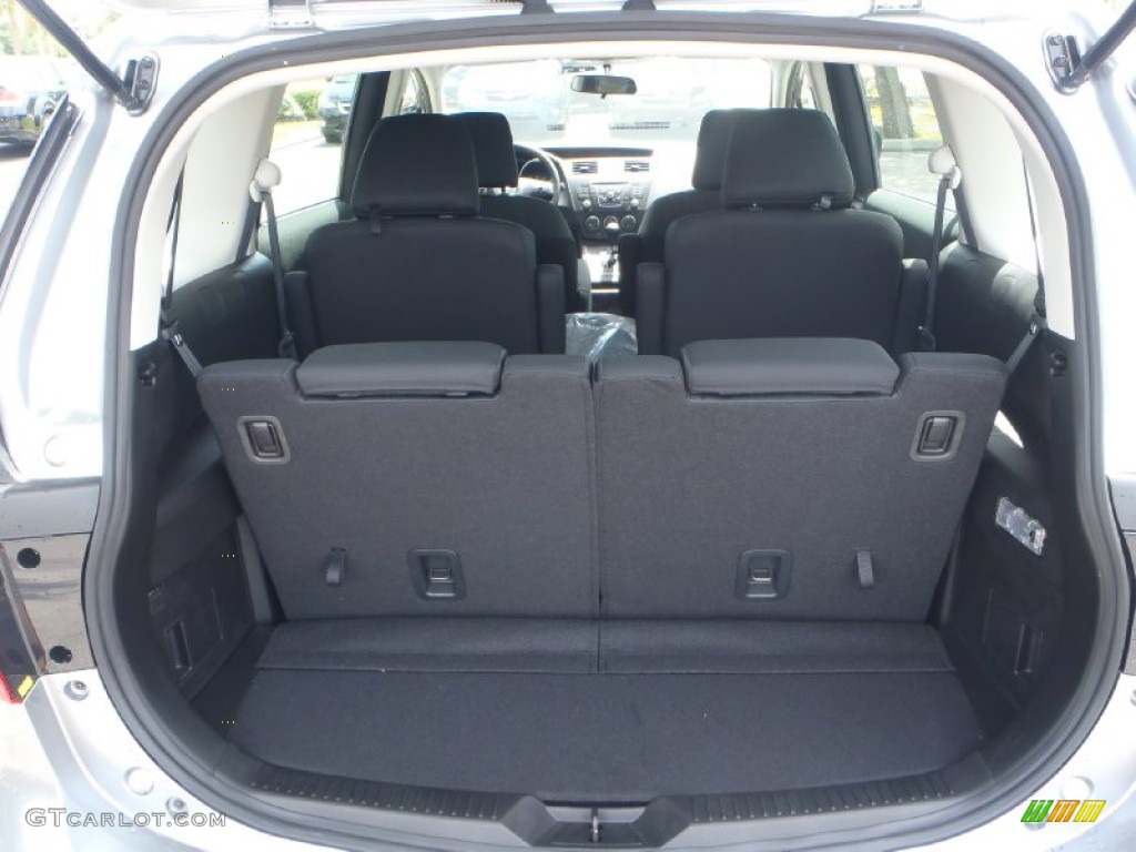 2013 MAZDA5 Sport - Liquid Silver Metallic / Black photo #7