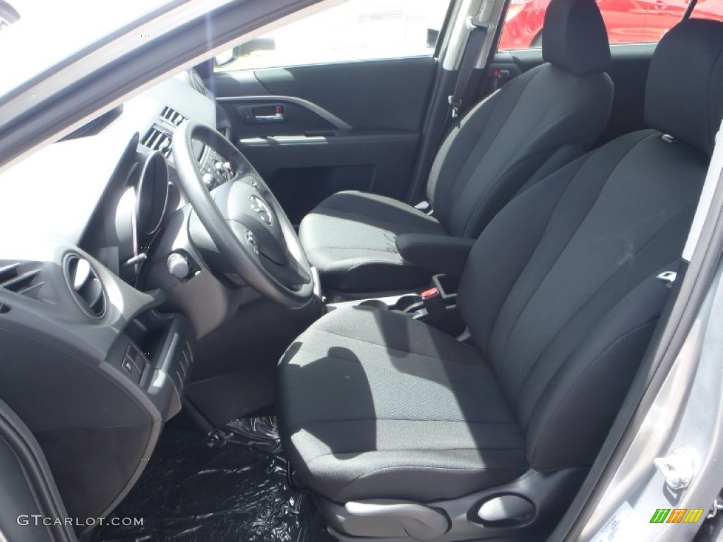 2013 MAZDA5 Sport - Liquid Silver Metallic / Black photo #10