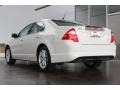 2012 White Platinum Tri-Coat Ford Fusion SEL V6  photo #5