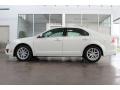 2012 White Platinum Tri-Coat Ford Fusion SEL V6  photo #6