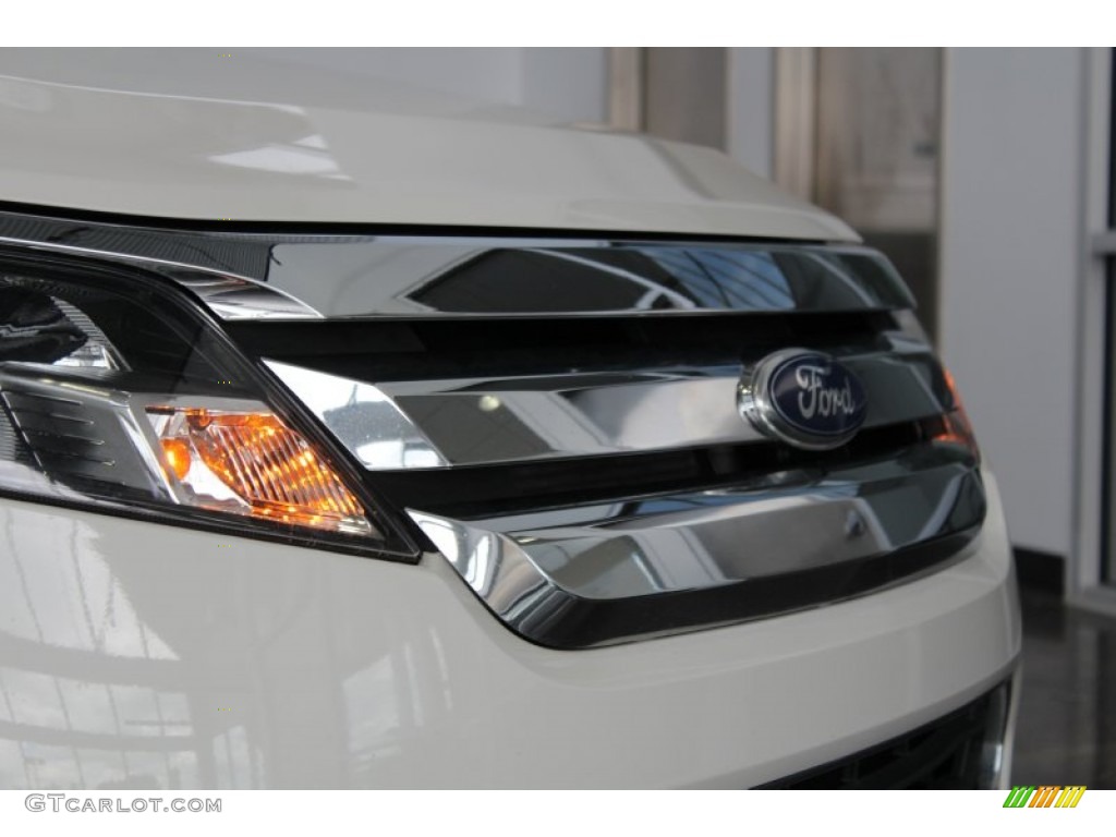 2012 Fusion SEL V6 - White Platinum Tri-Coat / Medium Light Stone photo #10