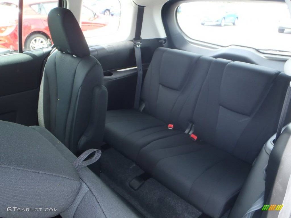 2013 MAZDA5 Sport - Liquid Silver Metallic / Black photo #21