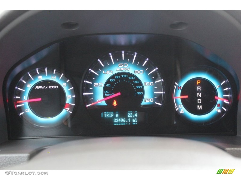 2012 Fusion SEL V6 - White Platinum Tri-Coat / Medium Light Stone photo #15